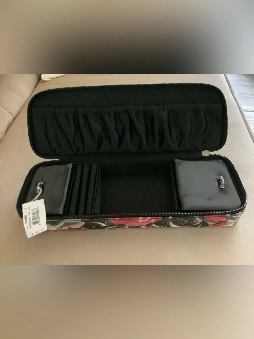 Brighton Jewelry Case - Pink, Black, White